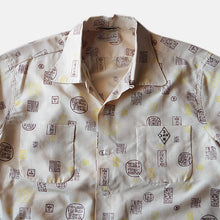 Load image into Gallery viewer, 1950's "MAURICE & SON" CUSTOM TAILORED COTTON S/S SHIRT (LARGE) MINT CONDITION