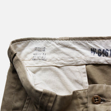 Load image into Gallery viewer, 1950's "U.S.ARMY" CHINO SHORTS (W34 REG / ALL GOOD CONDITION)