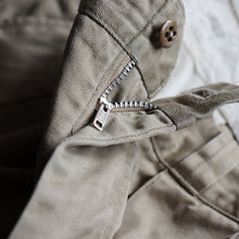 Load image into Gallery viewer, 1950's "U.S.ARMY" CHINO SHORTS (W34 REG / ALL GOOD CONDITION)