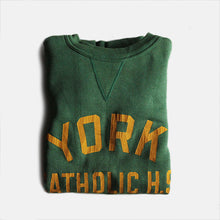 画像をギャラリービューアに読み込む, 1950's FRONT-V COTTON COLOR SWEAT SHIRT (LARGE) NON WASH