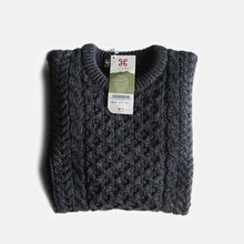 画像をギャラリービューアに読み込む, N.O.S "CARRAIGDONN" FISHERMAN SWEATER (MEDIUM) MADE IN IRELAND