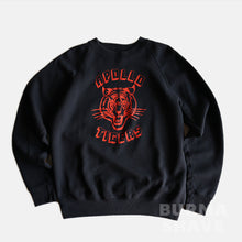 画像をギャラリービューアに読み込む, 1980's PRINTED SWEAT SHIRT (SZ XL / BLACK COLOR / MINT CONDITION)