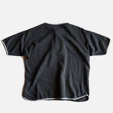 Load image into Gallery viewer, 1960's HENRY NECK COTTON S/S SWEAT (SZ LARGE / BLACK COLOR)