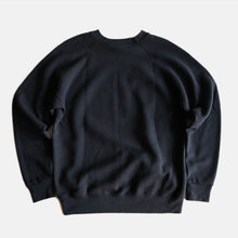 画像をギャラリービューアに読み込む, 1980's PRINTED SWEAT SHIRT (SZ XL / BLACK COLOR / MINT CONDITION)