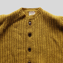 画像をギャラリービューアに読み込む, VINTAGE FISHERMAN WOOL CARDIGAN (SZ ABOUT LARGE / VERY GOOD CONDITION)