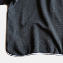 Load image into Gallery viewer, 1960's HENRY NECK COTTON S/S SWEAT (SZ LARGE / BLACK COLOR)