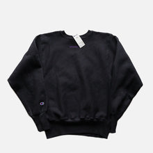 Load image into Gallery viewer, 1990's "CHAMPION" REVERSE WEAVE SWEAT SHIRT (SZ MEDIUM / DEADSTOCK / BLACK)