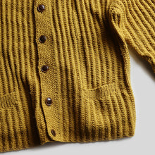 画像をギャラリービューアに読み込む, VINTAGE FISHERMAN WOOL CARDIGAN (SZ ABOUT LARGE / VERY GOOD CONDITION)