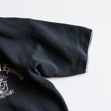Load image into Gallery viewer, 1960's HENRY NECK COTTON S/S SWEAT (SZ LARGE / BLACK COLOR)