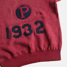 画像をギャラリービューアに読み込む, 1930&#39;s～ &quot;P&quot; W-V FELT PATCH HEAVY COTTON  SWEAT SHIRT (SZ LARGE)
