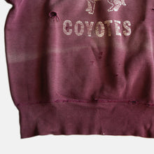 Load image into Gallery viewer, 1950's FADED COTTON SWEAT SHIRT WITH BACK GAZETTE (SMALL)