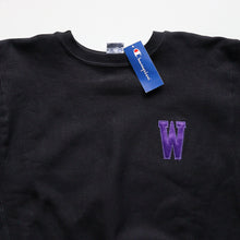 Load image into Gallery viewer, 1990's "CHAMPION" REVERSE WEAVE SWEAT SHIRT (SZ MEDIUM / DEADSTOCK / BLACK)