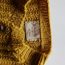 画像をギャラリービューアに読み込む, VINTAGE FISHERMAN WOOL CARDIGAN (SZ ABOUT LARGE / VERY GOOD CONDITION)