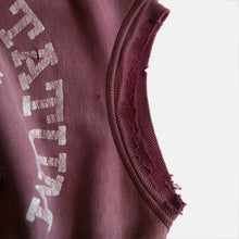 Load image into Gallery viewer, 1950's FADED COTTON SWEAT SHIRT WITH BACK GAZETTE (SMALL)