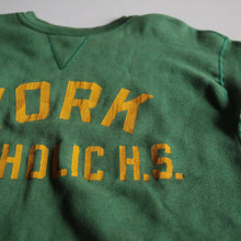 画像をギャラリービューアに読み込む, 1950's FRONT-V COTTON COLOR SWEAT SHIRT (LARGE) NON WASH