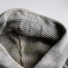 Load image into Gallery viewer, ~1960's HEAVY COTTON THERMAL HOODIE (SZ BIG SIZE / USED CONDITION)