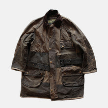 Load image into Gallery viewer, 1960's~ "BARBOUR" SOLWAY ZIPPER (AMAZING PATCH WORK) SZ 40
