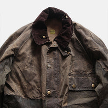 Load image into Gallery viewer, 1960's~ "BARBOUR" SOLWAY ZIPPER (AMAZING PATCH WORK) SZ 40