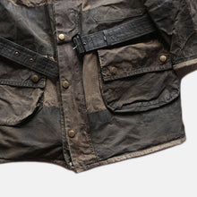 Load image into Gallery viewer, 1960's~ "BARBOUR" SOLWAY ZIPPER (AMAZING PATCH WORK) SZ 40