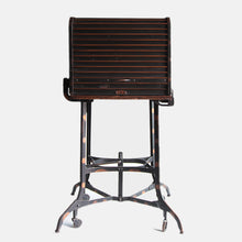 Load image into Gallery viewer, ANTIQUE "TOLEDO" JAPANNED TYPEWRITER INDUSTRIAL TABLE