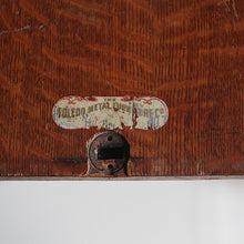 Load image into Gallery viewer, ANTIQUE "TOLEDO" JAPANNED TYPEWRITER INDUSTRIAL TABLE