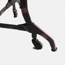 Load image into Gallery viewer, ANTIQUE "TOLEDO" JAPANNED TYPEWRITER INDUSTRIAL TABLE