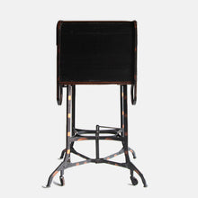 Load image into Gallery viewer, ANTIQUE "TOLEDO" JAPANNED TYPEWRITER INDUSTRIAL TABLE