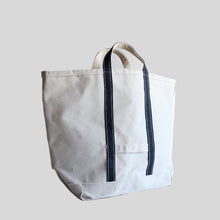 画像をギャラリービューアに読み込む, AROUND 1990's CANVAS BIG TOTE BAG (BLACK HANDLE / NEAR DEADSTOCK)