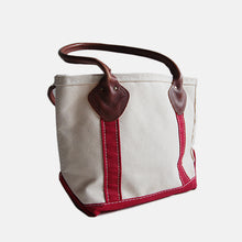 画像をギャラリービューアに読み込む, 1980's "L.L.BEAN" BOAT & TOTE LEATHER HUNDLE MINT CONDITION