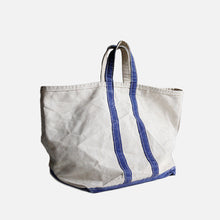 画像をギャラリービューアに読み込む, ~1970's "L.L.BEAN" CANVAS TOTE BAG (SZ LARGE / PURPLE COLOR)