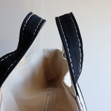 画像をギャラリービューアに読み込む, AROUND 1990's CANVAS BIG TOTE BAG (BLACK HANDLE / NEAR DEADSTOCK)