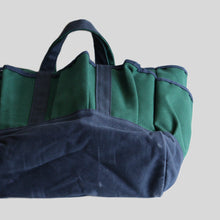 Load image into Gallery viewer, 1980's~ "LAND'S END" GARDEN TOTE BAG (VERY GOOD CONDITION)