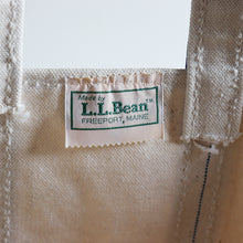 Load image into Gallery viewer, 1980's "L.L.BEAN" CANVAS TOTE BAG (SZ LARGE / PURPLE / GOOD CONDITION)