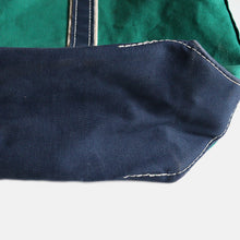 画像をギャラリービューアに読み込む, 1980's "L.L.BEAN" DELUXE TOTE (NAVY×GREEN / MINT CONDITION)