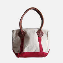 画像をギャラリービューアに読み込む, 1980's "L.L.BEAN" BOAT & TOTE LEATHER HUNDLE MINT CONDITION