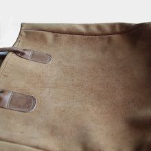 画像をギャラリービューアに読み込む, 1980's "BROOKSTONE" SUEDE LEATHER TOTE (LARGE)