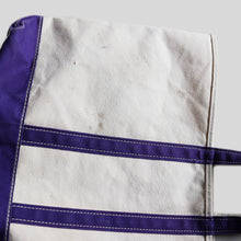 Load image into Gallery viewer, 1980's "L.L.BEAN" CANVAS TOTE BAG (SZ LARGE / PURPLE / GOOD CONDITION)