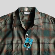 画像をギャラリービューアに読み込む, 1960's "TOWN CRAFT" RAYON BOX SHIRT (SZ LARGE / DEADSTOCK)