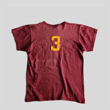 Load image into Gallery viewer, 1950's "SOUTHERN" FLOCK PATCH CORPORATE COTTON T-SHIRT (SZ LARGE / GOOD AGING)