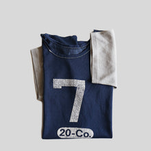 画像をギャラリービューアに読み込む, "U.S.N.A" ATHLETIC TWO TONE T-SHIRT (SZ ABOUT LARGE / AROUND 1960's / GOOD CONDITION)