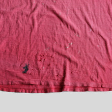 Load image into Gallery viewer, 1950's "WASH-N-WEAR" FOOTBALL COTTON T-SHIRT (SZ X-LARGE / SUN FADE / BIG SIZE)