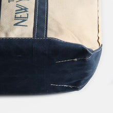 画像をギャラリービューアに読み込む, 1980's "L.L.BEAN" CANVAS TOTE BAG (SZ MEDIUM / THE NEW YORKER / MINT CONDITION)