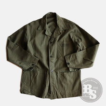 画像をギャラリービューアに読み込む, 1940&#39;s &quot;U.S.N&quot; H.B.T UTILITY JACKET (NON WASH / SZ 36)
