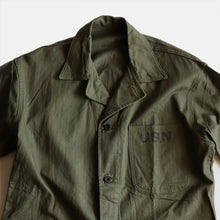 Load image into Gallery viewer, 1940's "U.S.N" H.B.T UTILITY JACKET (NON WASH / SZ 36)