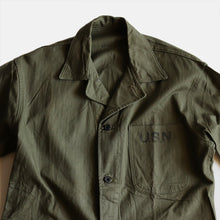 画像をギャラリービューアに読み込む, 1940&#39;s &quot;U.S.N&quot; H.B.T UTILITY JACKET (NON WASH / SZ 36)
