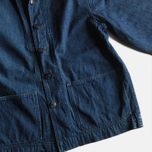 Load image into Gallery viewer, 1940's "U.S.NAVY" SHAWL DENIM JACKET (SZ 38 MEDIUM) MINT CONDITION