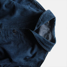 Load image into Gallery viewer, 1940's "U.S.NAVY" SHAWL DENIM JACKET (SZ 38 MEDIUM) MINT CONDITION
