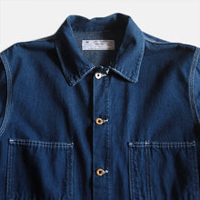 Load image into Gallery viewer, 1980's "UNIVERSAL OVERALL" DENIM CHORE JKT (42 LARGE)
