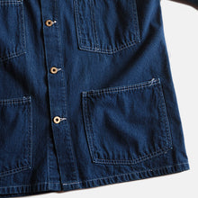 Load image into Gallery viewer, 1980's "UNIVERSAL OVERALL" DENIM CHORE JKT (42 LARGE)