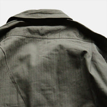 画像をギャラリービューアに読み込む, 1940's "U.S.ARMY" M-41 H.B.T JACKET WITH CUTTER TUG (SZ 44 REG / DEADSTOCK)